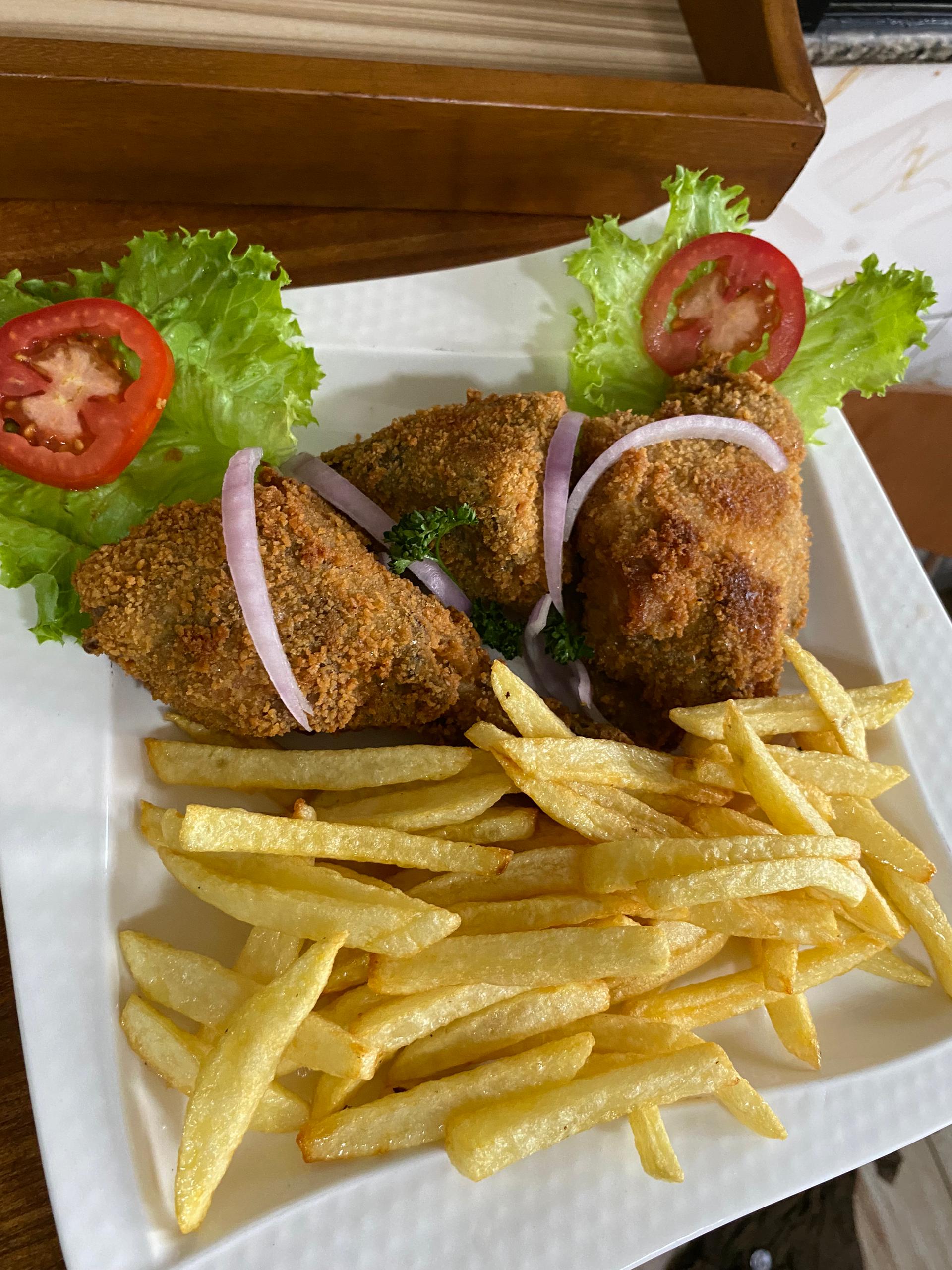 Qaurt de Poulet Pané