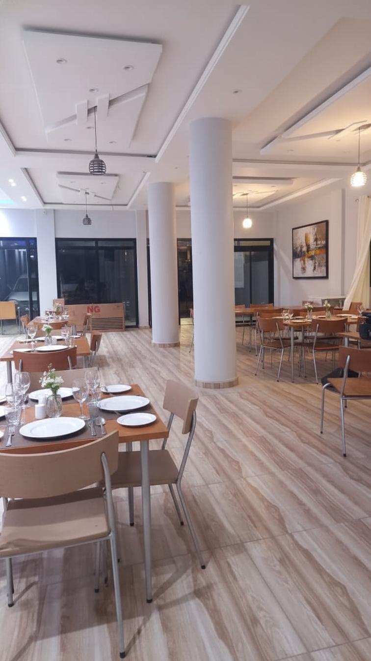 hotel restaurant table setting fine dining